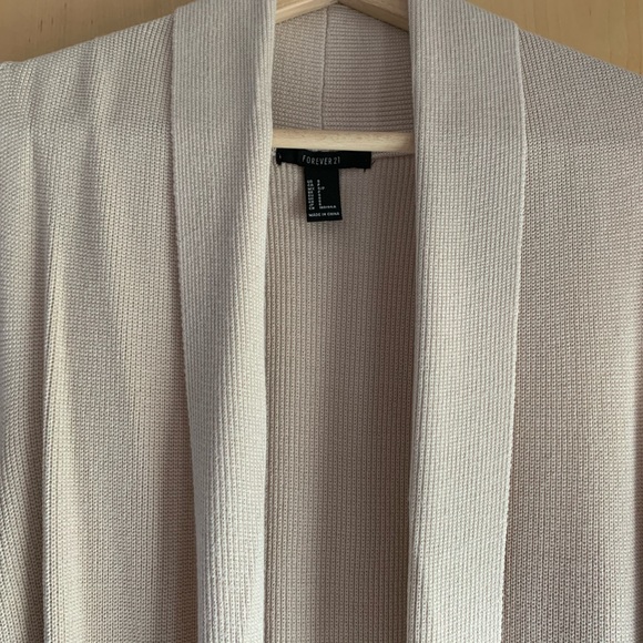 Forever XXI Long Sleeveless Sweater Vest - Picture 3 of 3
